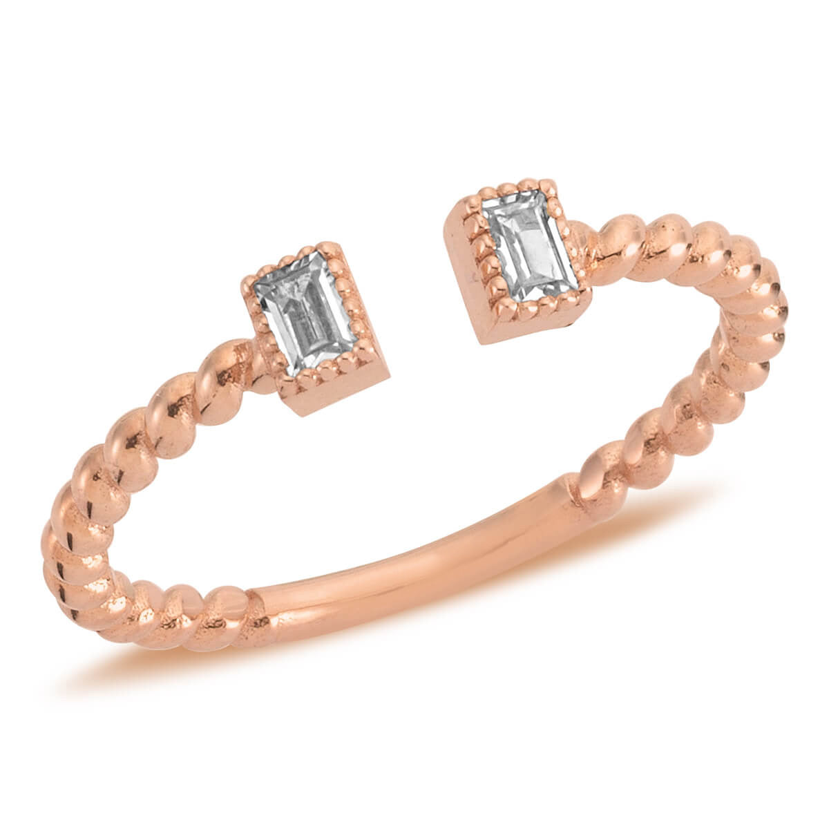 Baguette Diamond Babylon Ring