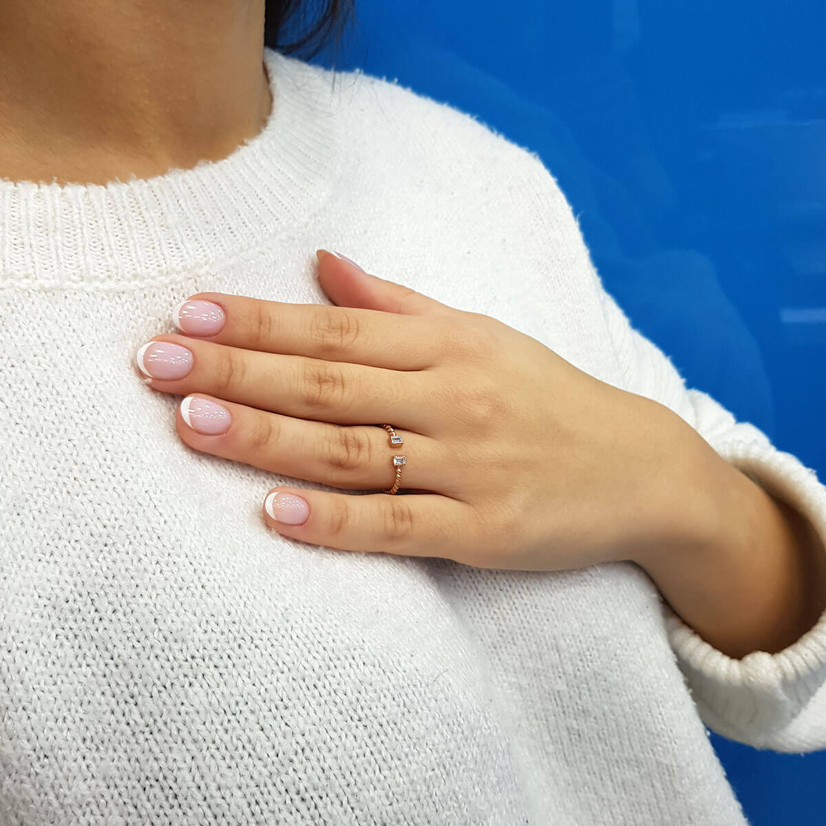 Baguette Diamond Babylon Ring