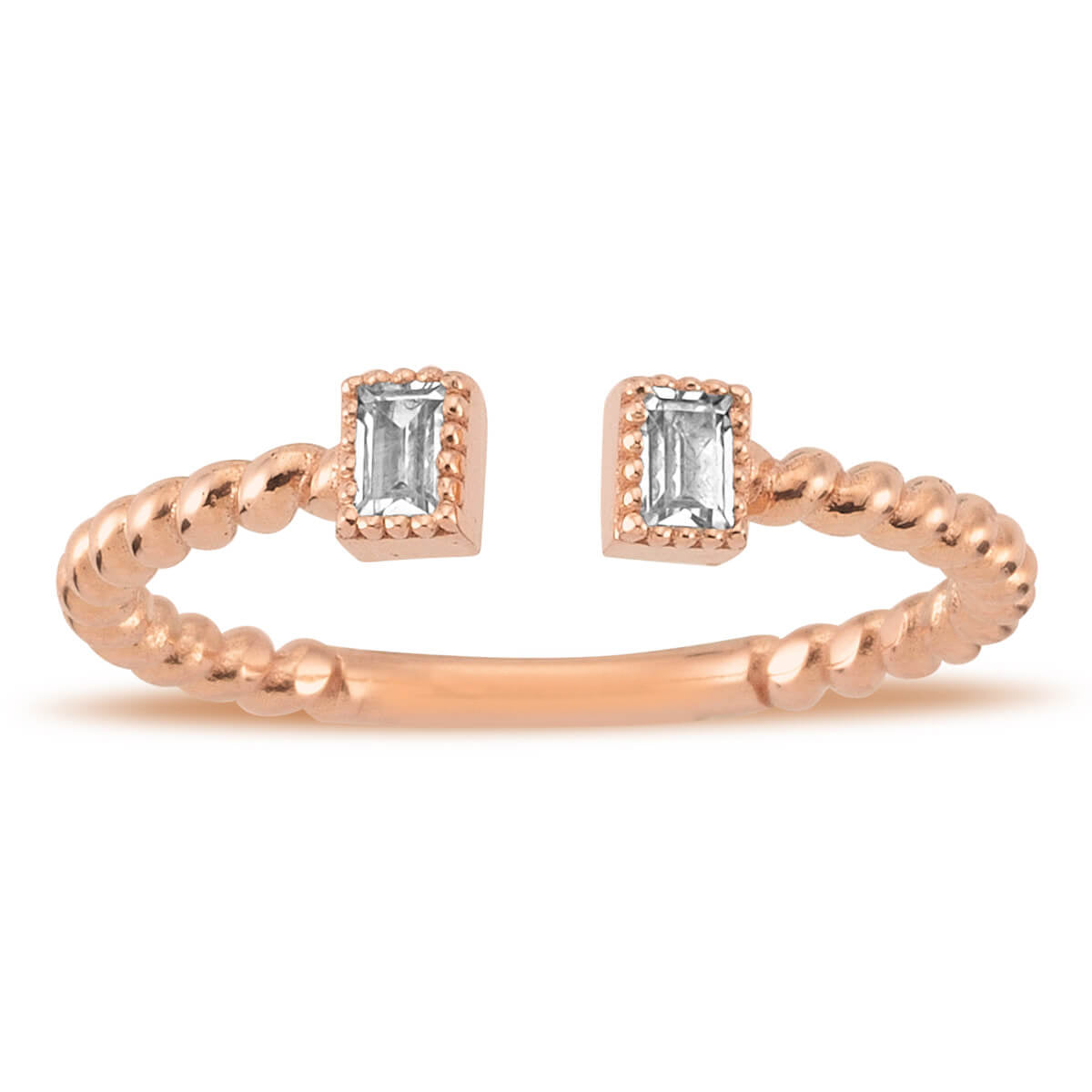 Baguette Diamond Babylon Ring