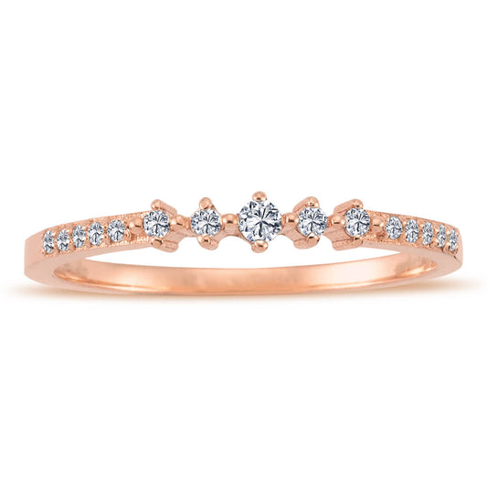 Diamond Semiramis Ring