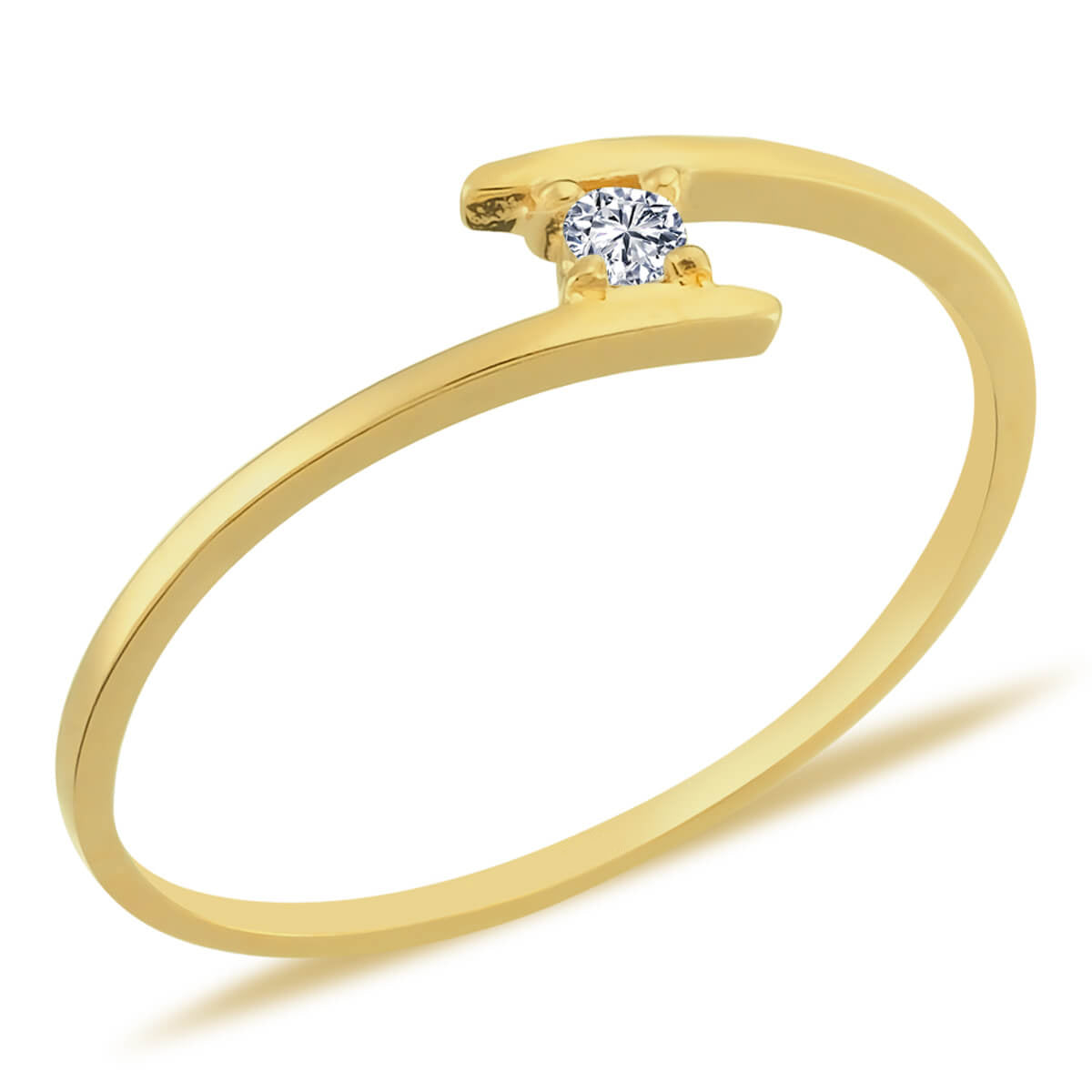 0.05 Carat Diamond Solitaire Ring