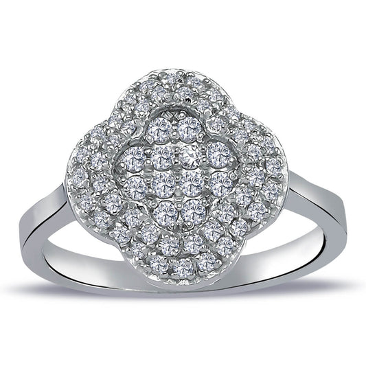 Diamond Quadruple Ring