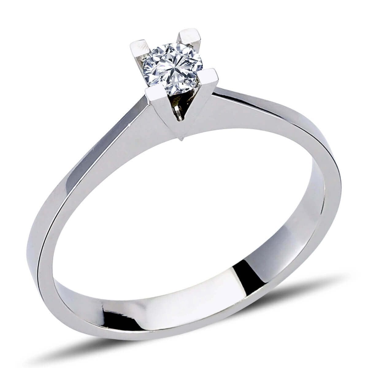 0.18 Carat Diamond Solitaire Ring