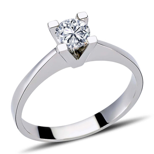 0.45 Carat Diamond Solitaire Ring