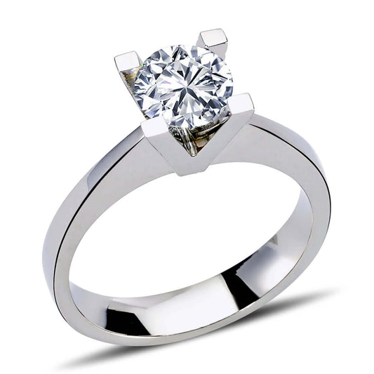 1 Carat Diamond Solitaire Ring