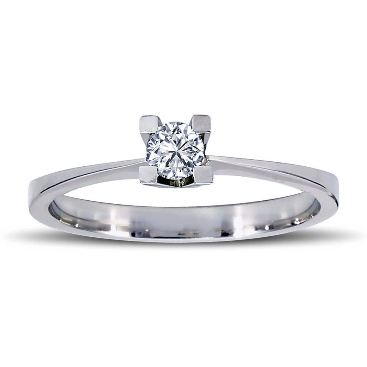 0.17 Carat Diamond Solitaire Ring