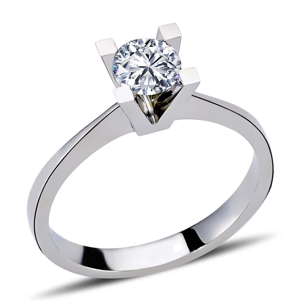 0.50 Carat Diamond Solitaire Ring