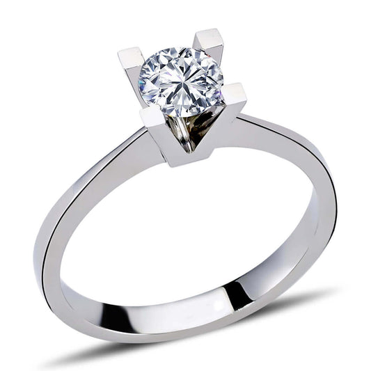 0.50 Carat Diamond Solitaire Ring