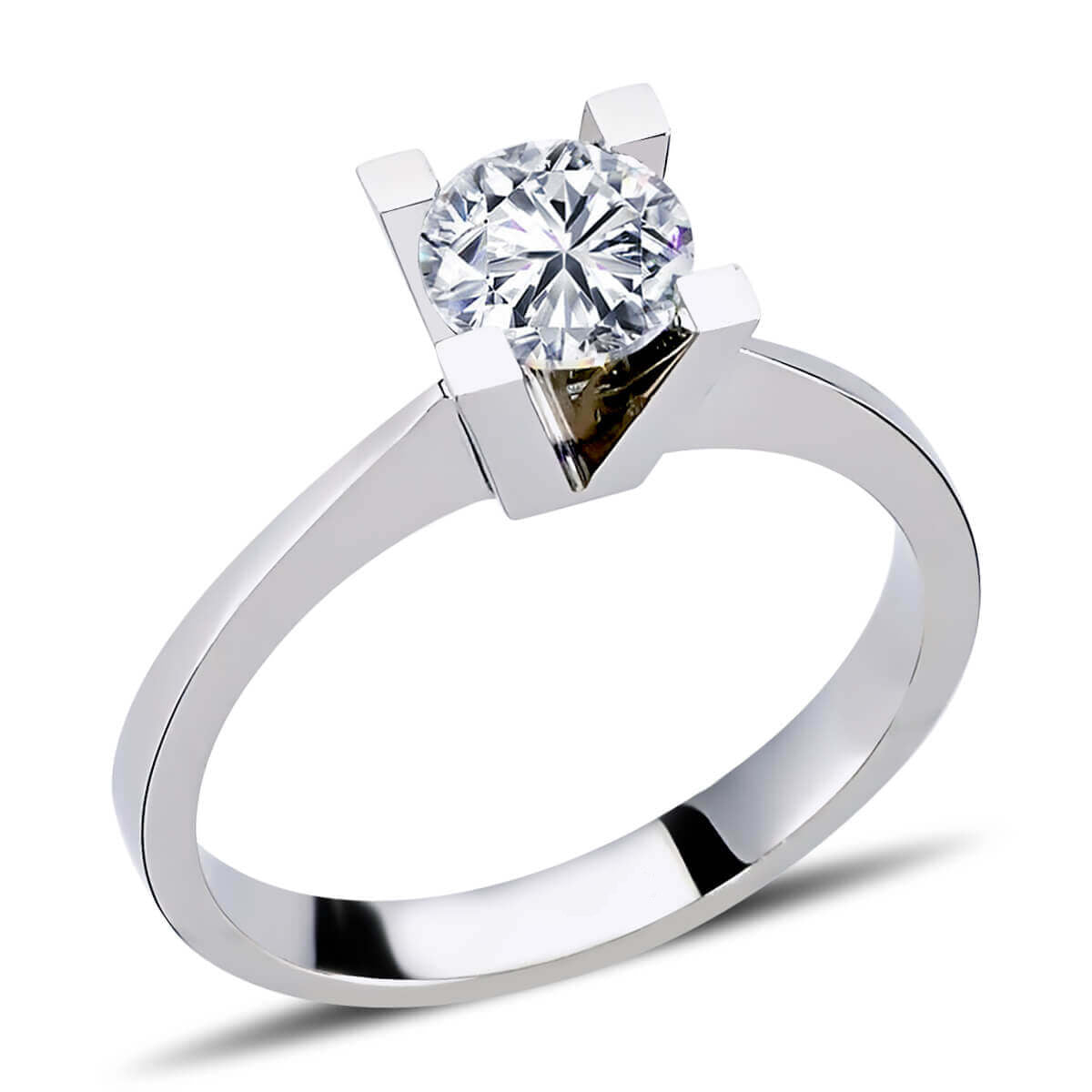 0.73 Carat Diamond Solitaire Ring
