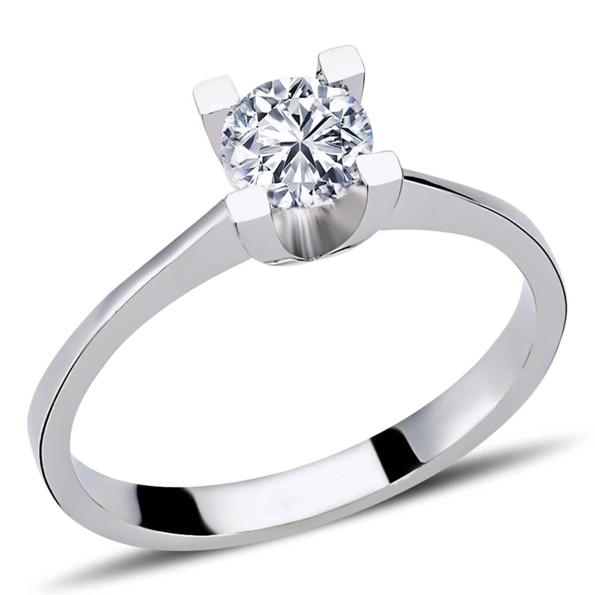 0.50 Carat Diamond Solitaire Ring