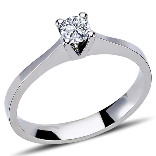 0.22 Carat Diamond Solitaire Ring