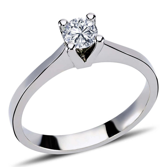 0.32 Carat Diamond Solitaire Ring
