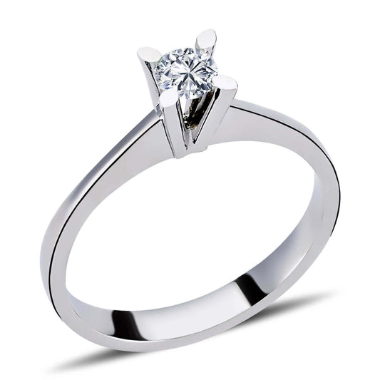 0.24 Carat Diamond Solitaire Ring