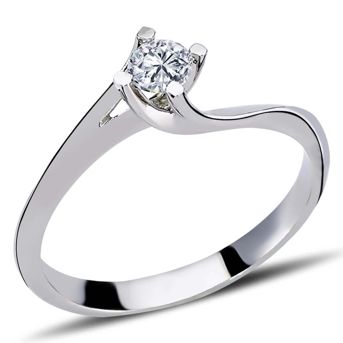 0.19 Carat Diamond Solitaire Ring