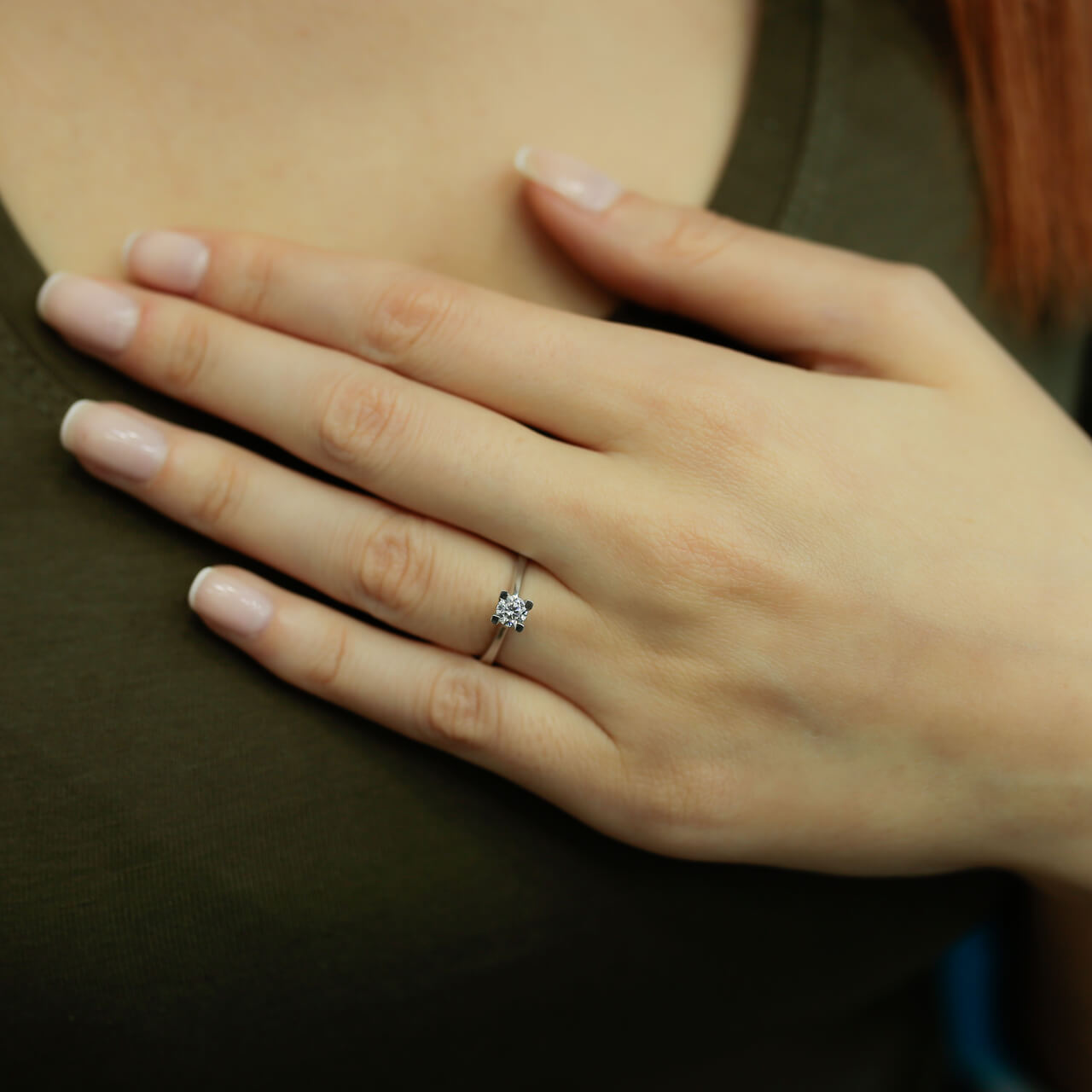 0.27 Carat Diamond Solitaire Ring