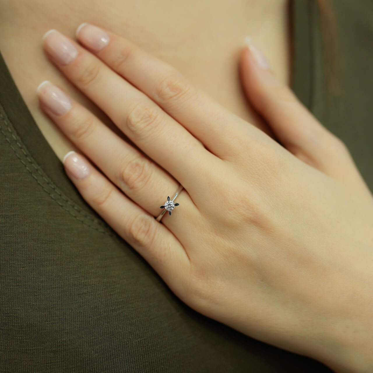 0.20 Carat Diamond Solitaire Ring
