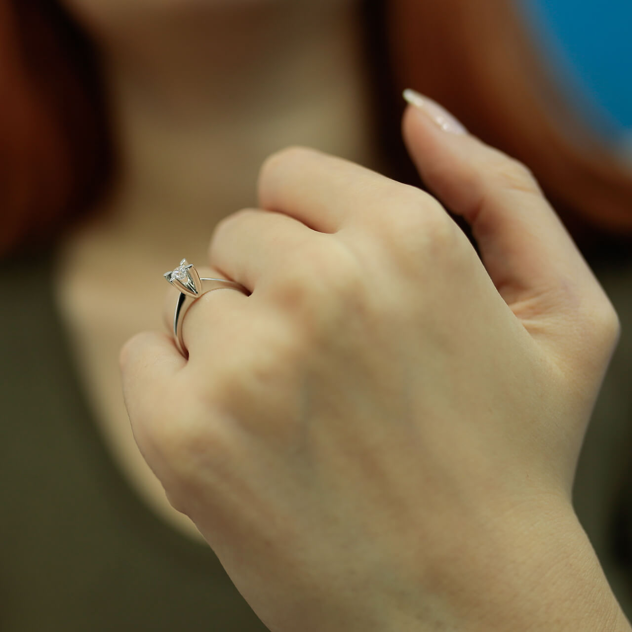 0.20 Carat Diamond Solitaire Ring