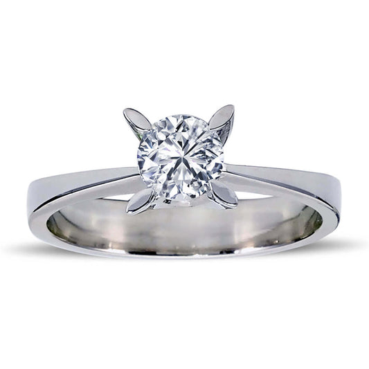 D-SI1 0.50 Carat Diamond Solitaire Ring