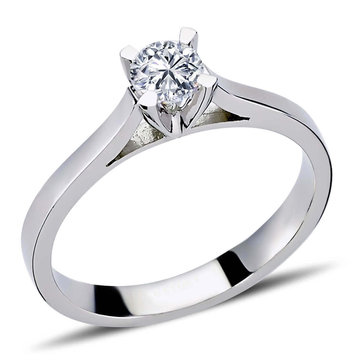 0.32 Carat Diamond Solitaire Ring
