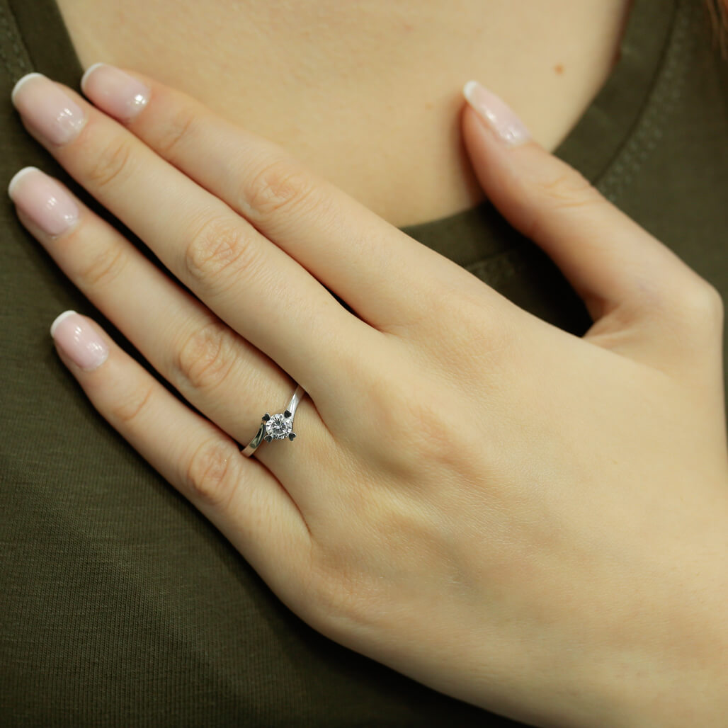 0.40 Carat Diamond Solitaire Ring