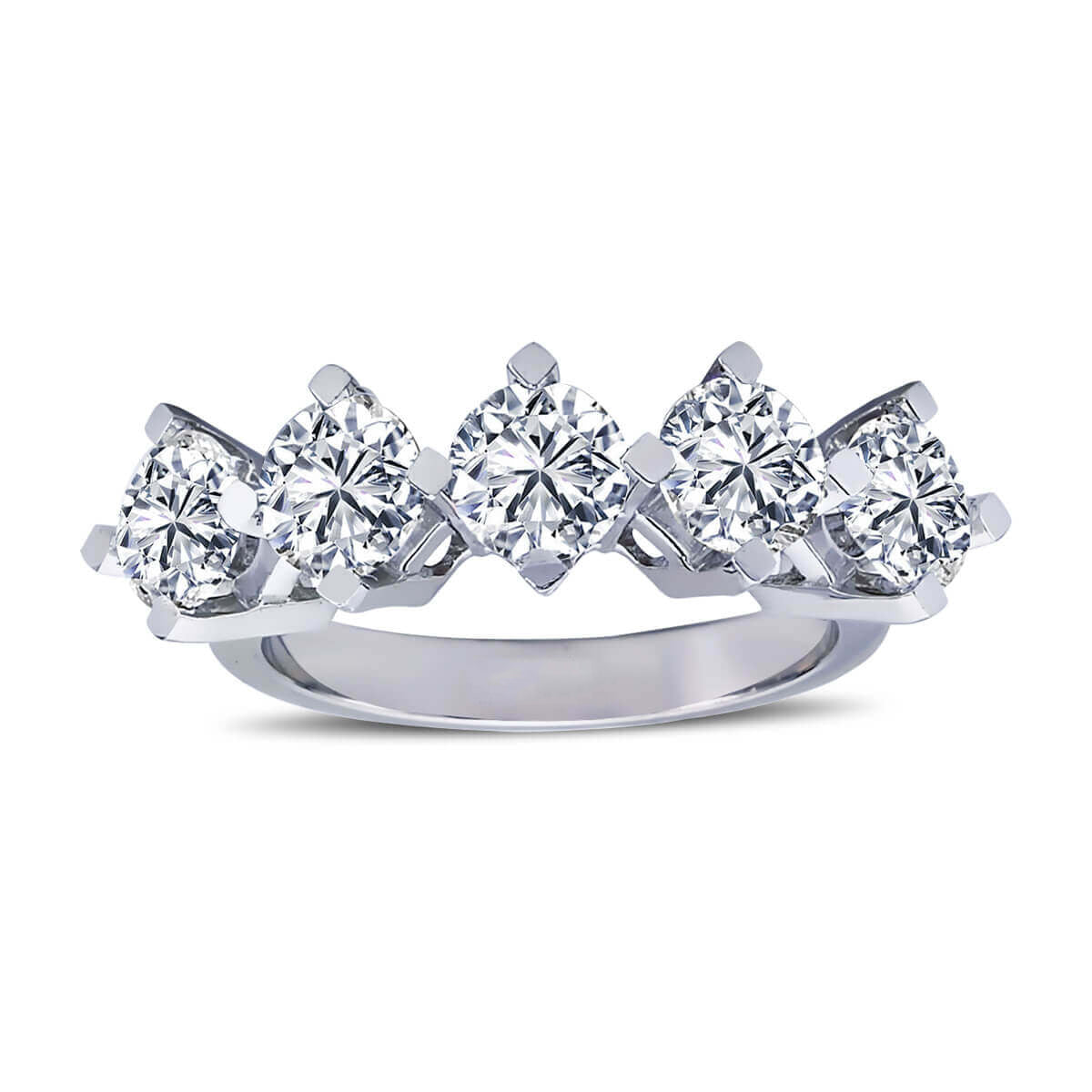 2.50 Carat Diamond Five-Stone Ring