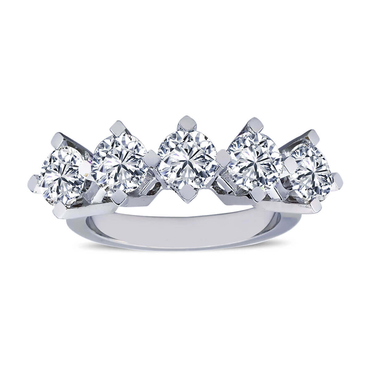 3 Carat Diamond Five-Stone Ring