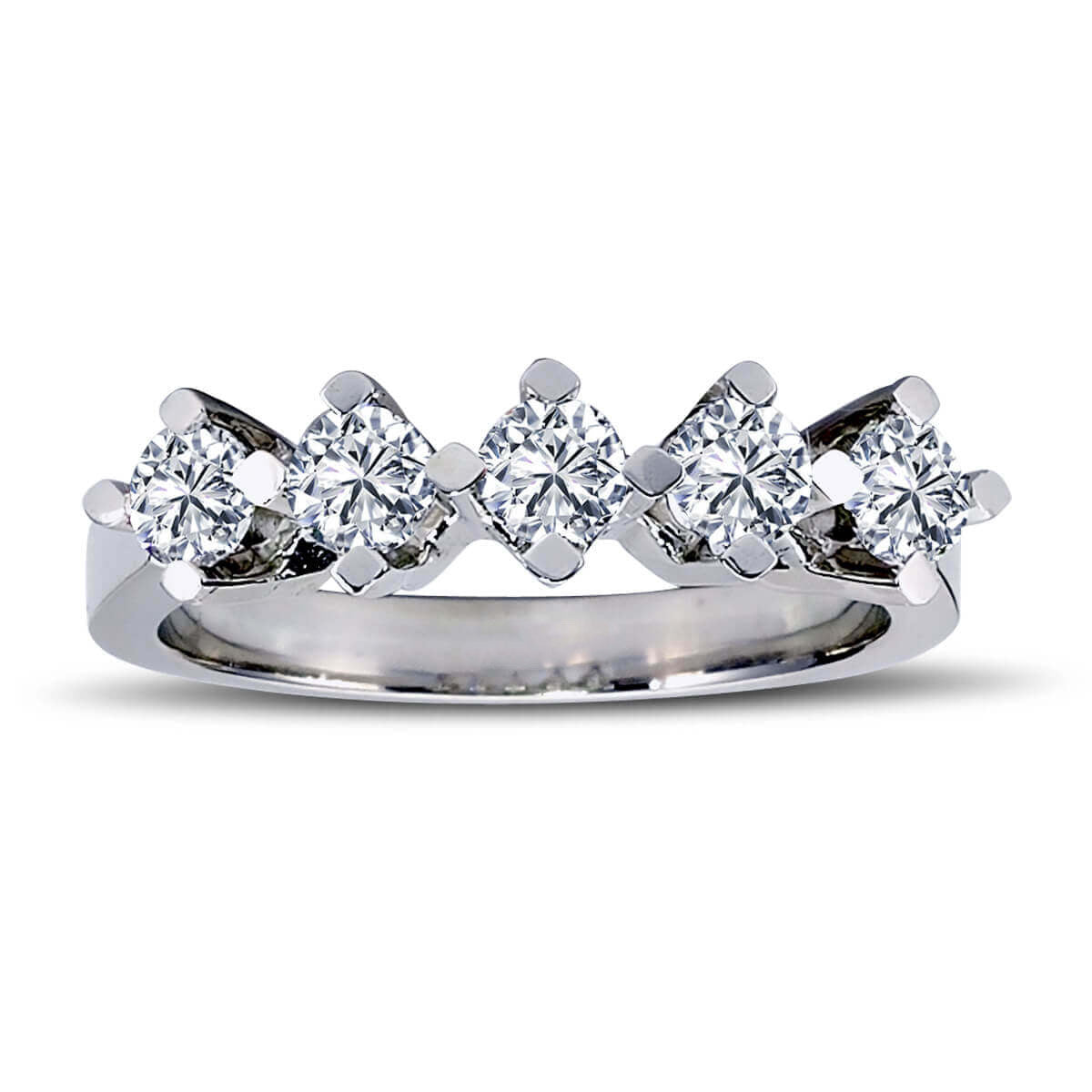 0.65 Carat Diamond Five-Stone Ring