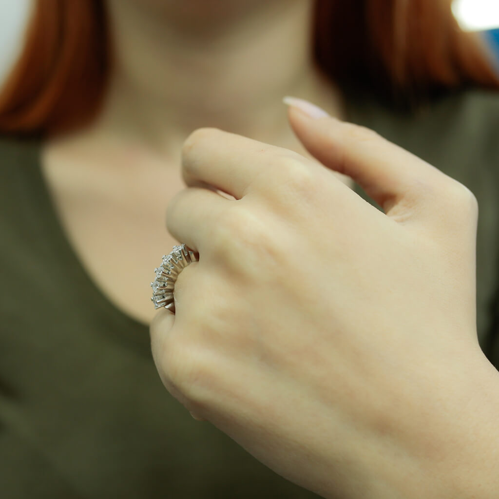 0.65 Carat Diamond Five-Stone Ring