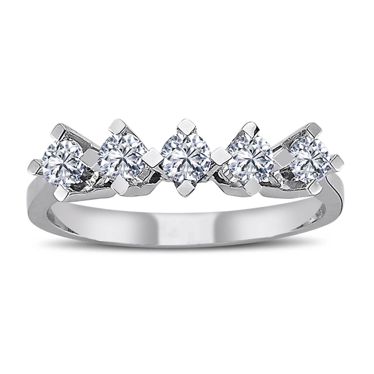 0.50 Carat Diamond Five-Stone Ring