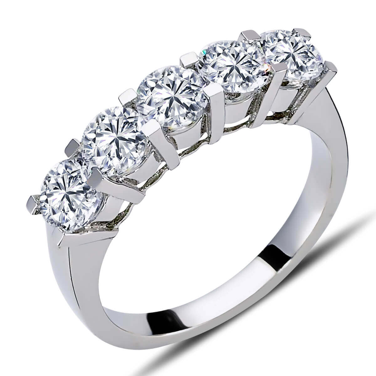1.50 Carat Diamond Five-Stone Ring