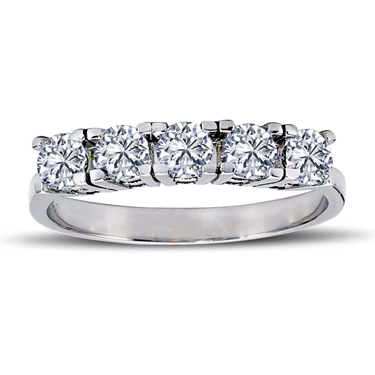 0.65 Carat Diamond Five Stone Ring