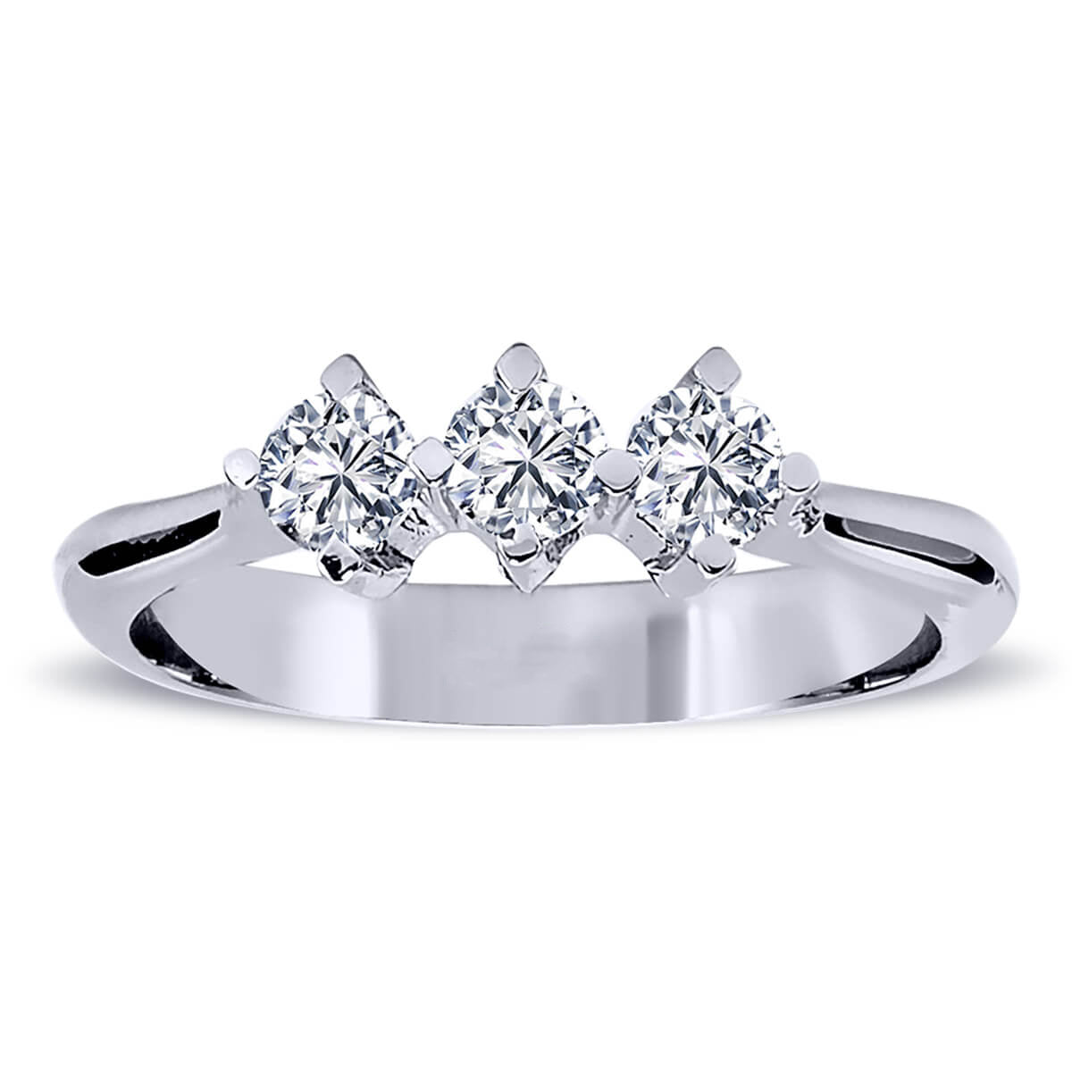 0.45 Carat Diamond Tria Ring