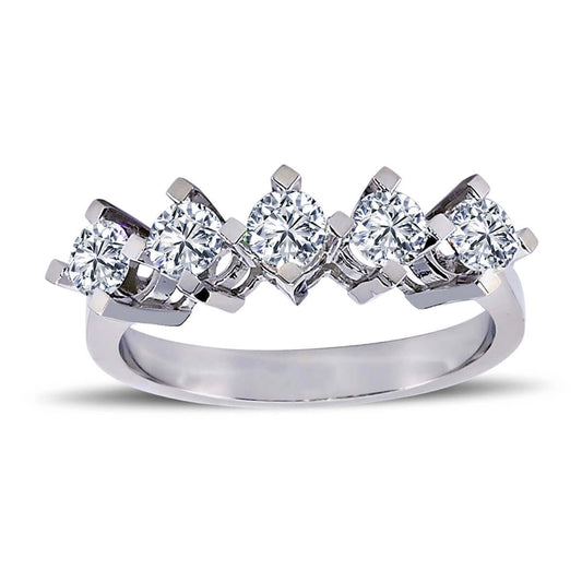 0.83 Carat Diamond five-stone Ring