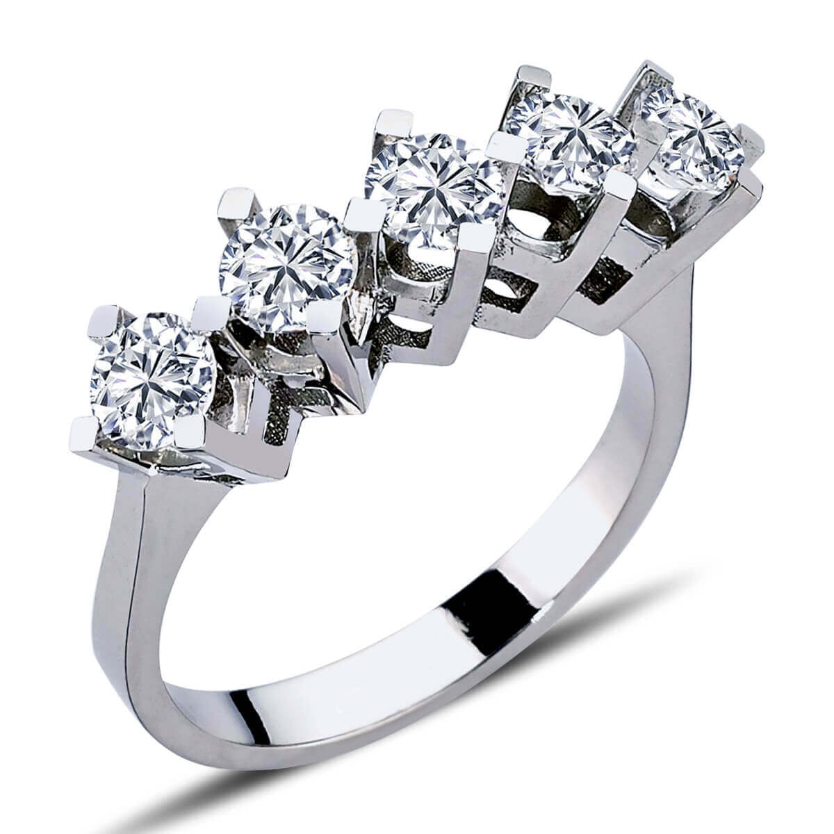 1.20 Carat Diamond five-stone Ring
