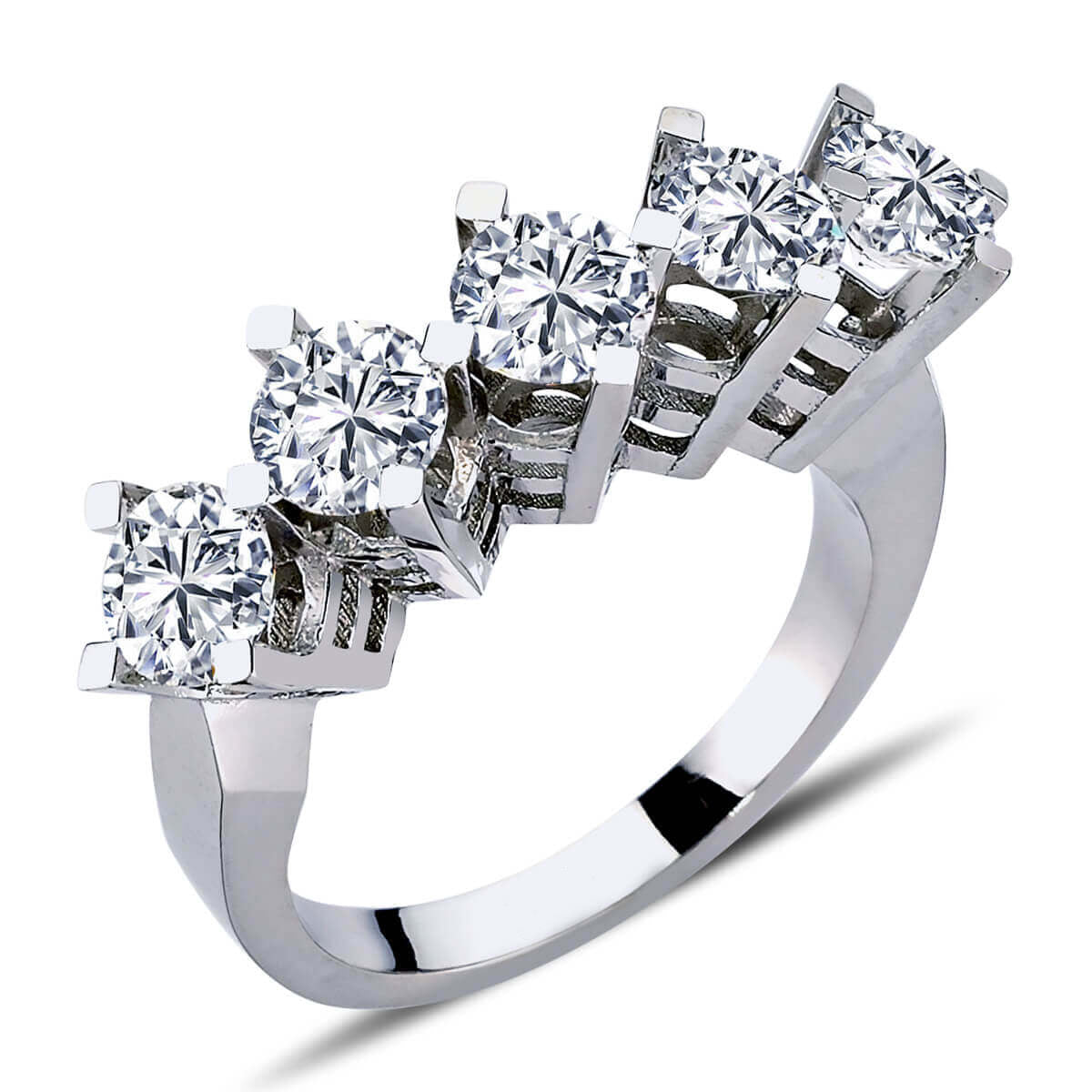 2.25 Carat Diamond five-stone Ring