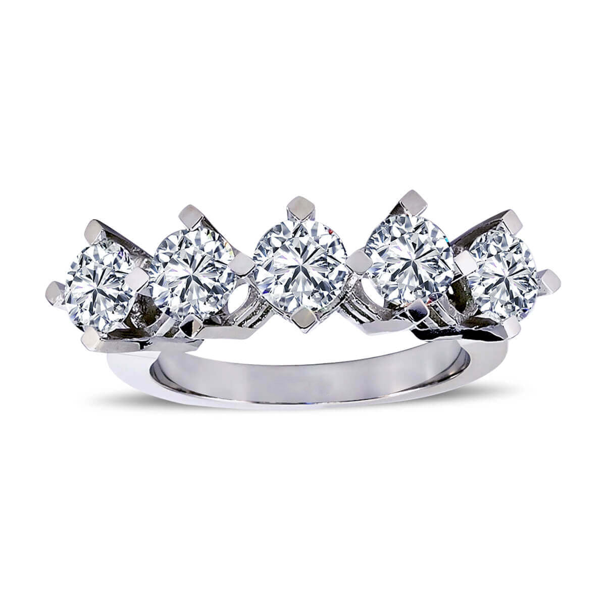 2.25 Carat Diamond five-stone Ring