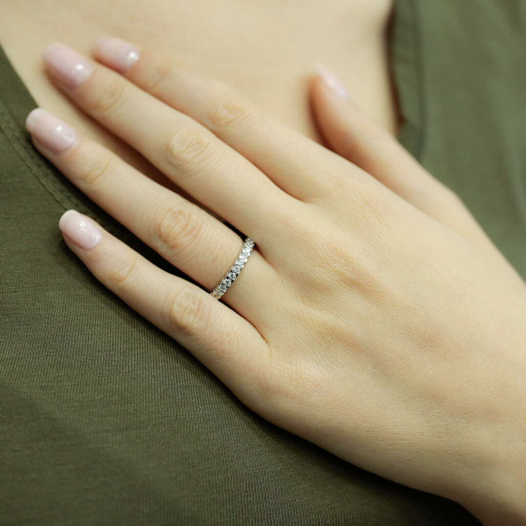 0.96 Carat Diamond Eternity Ring