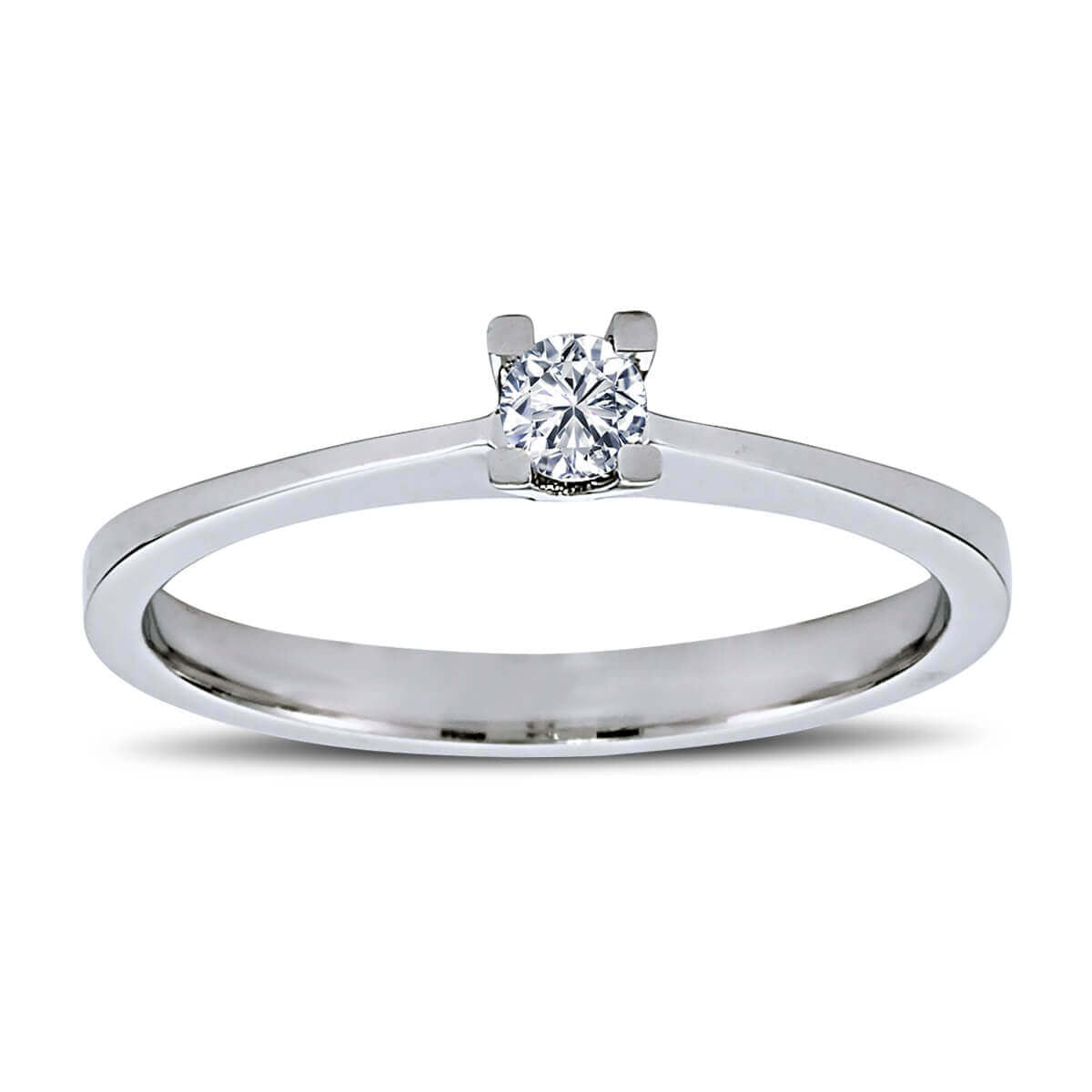 0.11 Carat Diamond Solitaire Ring