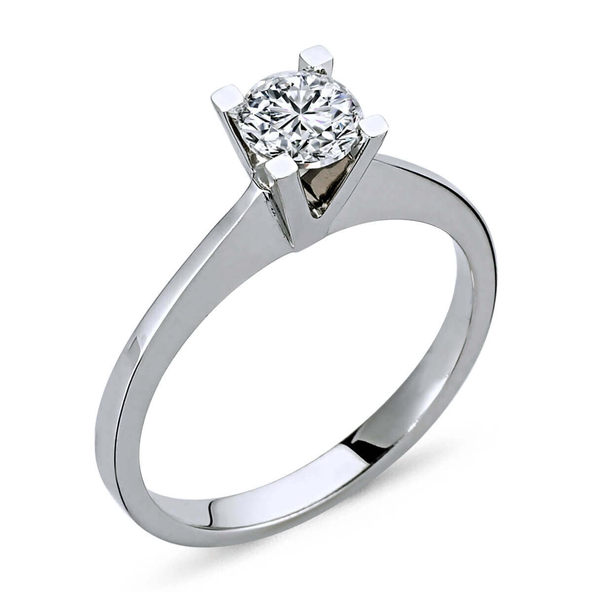 0.50 Carat Diamond Solitaire Ring