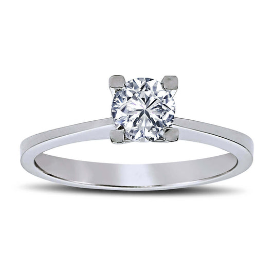0.50 Carat Diamond Solitaire Ring