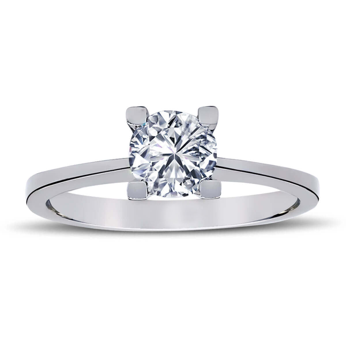 0.72 Carat Diamond Solitaire Ring