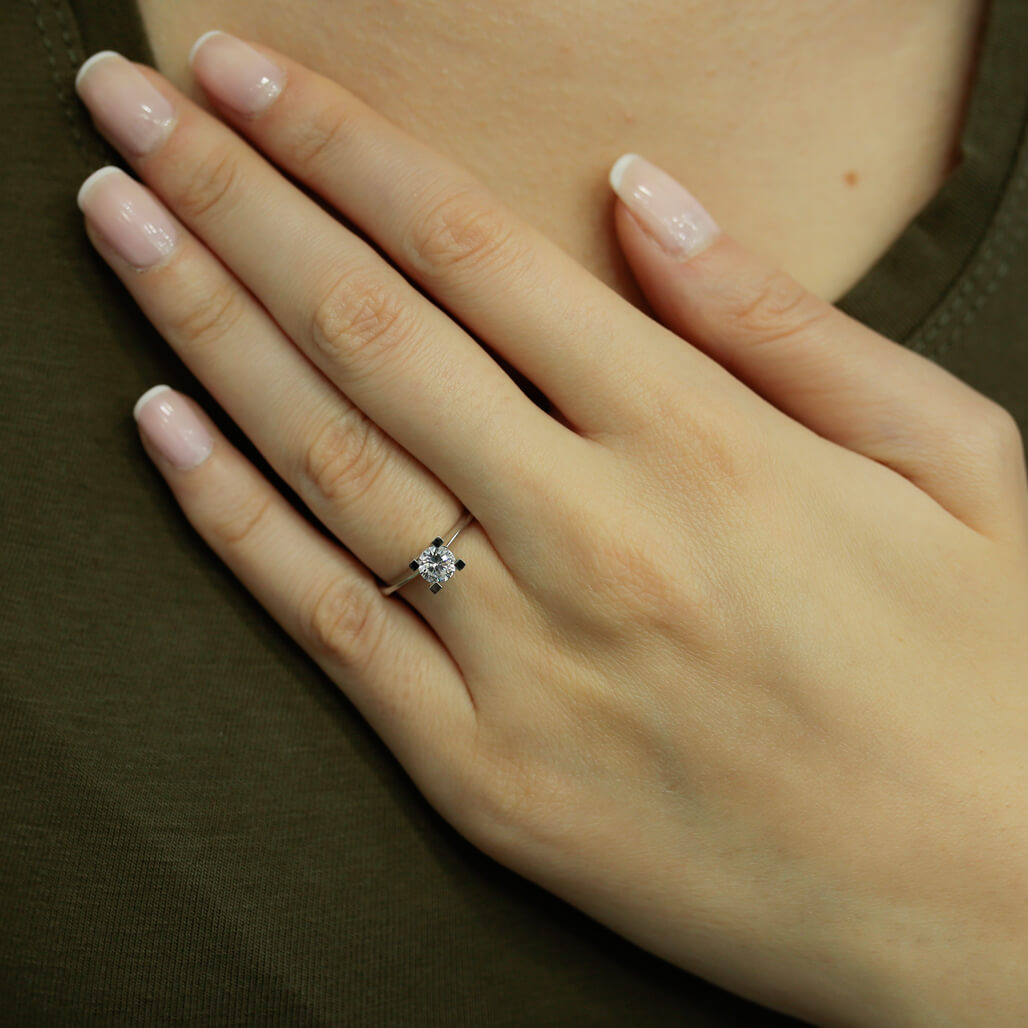 0.45 Carat Diamond Solitaire Ring