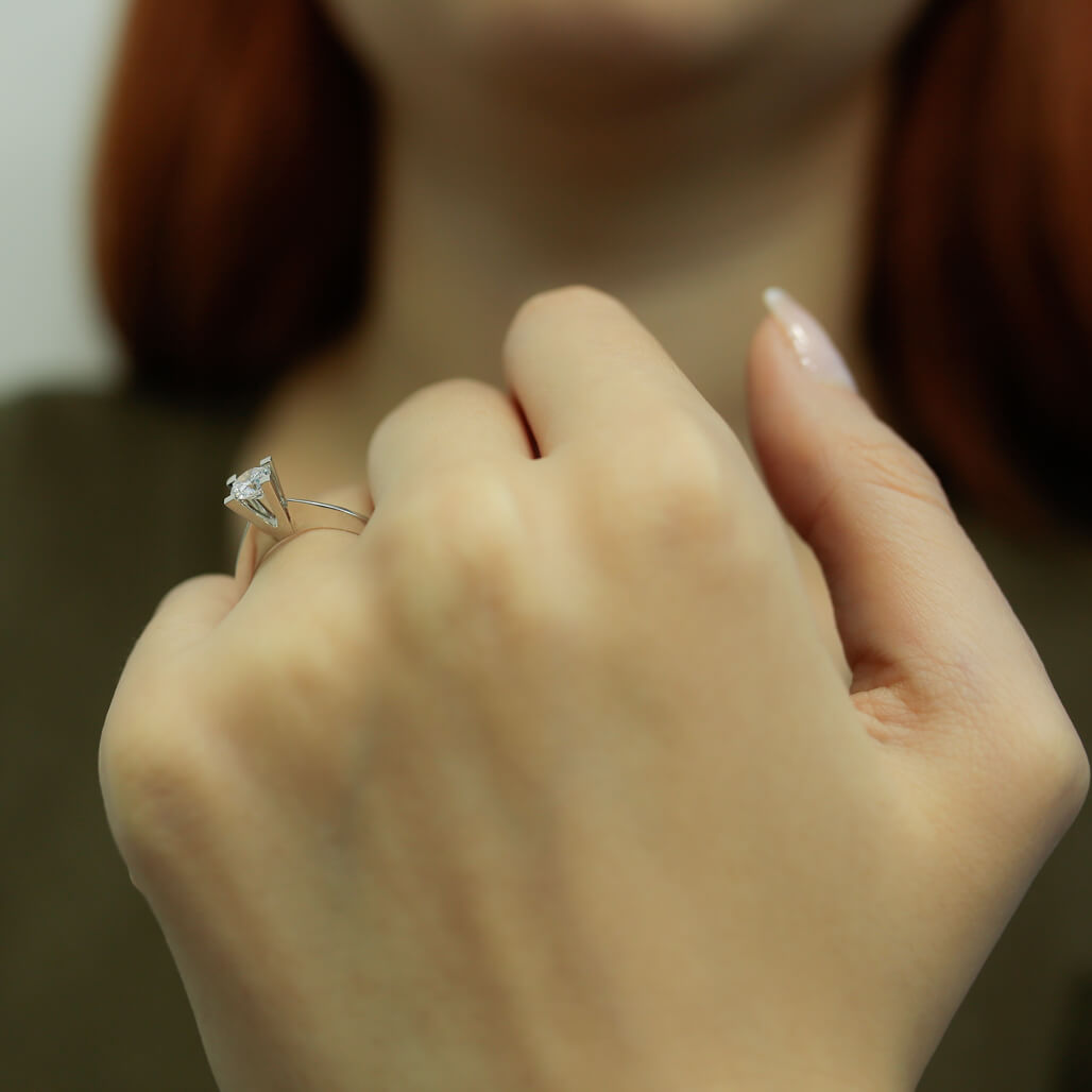 0.45 Carat Diamond Solitaire Ring