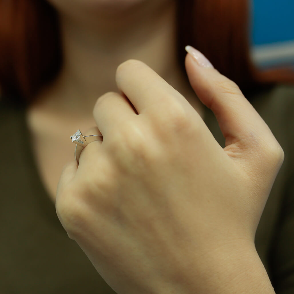 0.46 Carat Diamond Solitaire Ring