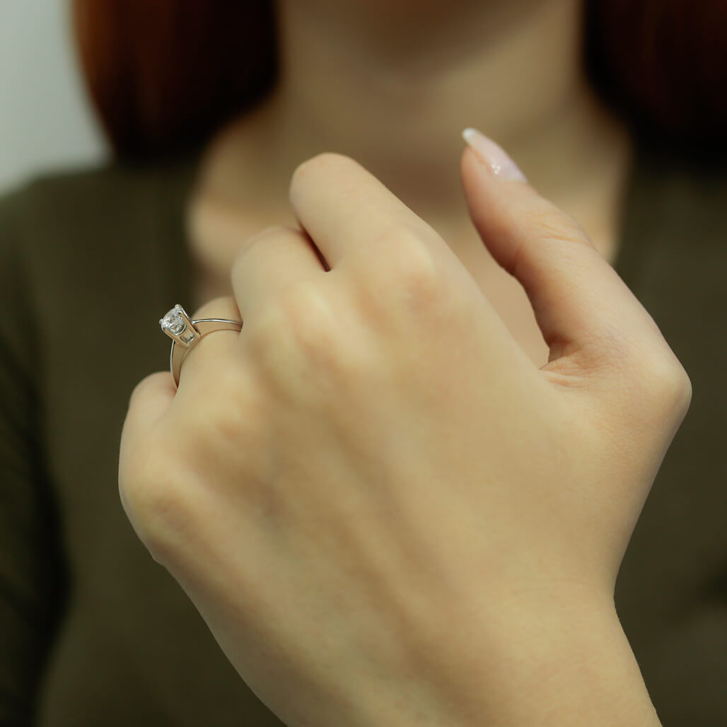 0.48 Carat Diamond Solitaire Ring