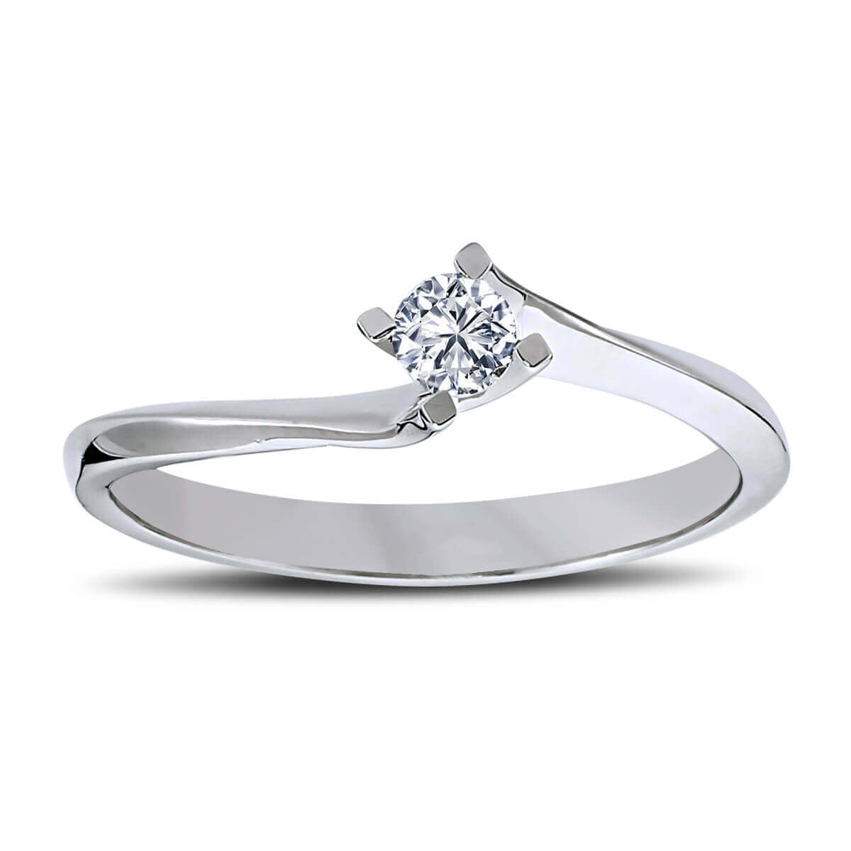 0.14 Carat Diamond Solitaire Ring