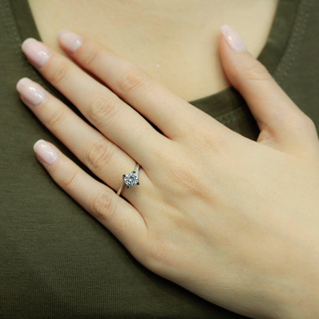 0.70 Carat Diamond Solitaire Ring