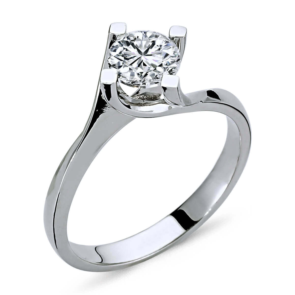0.80 Carat Diamond Solitaire Ring