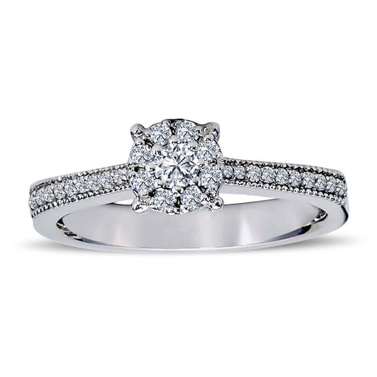 1 Carat Solitaire-Style Diamond Ring