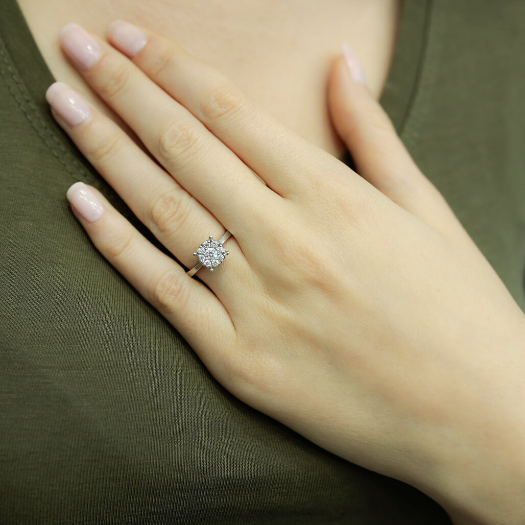 1.80 Carat Solitaire-Style Diamond Ring